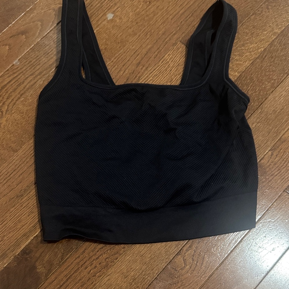 Sleek Black workout shirt